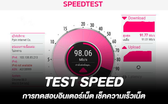 test speed